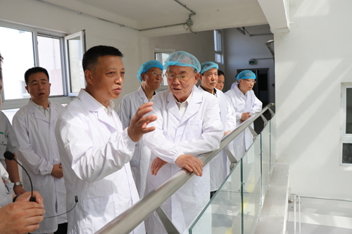 中國糧食協(xié)會(huì)原會(huì)長白美清一行蒞臨西瑞調(diào)研