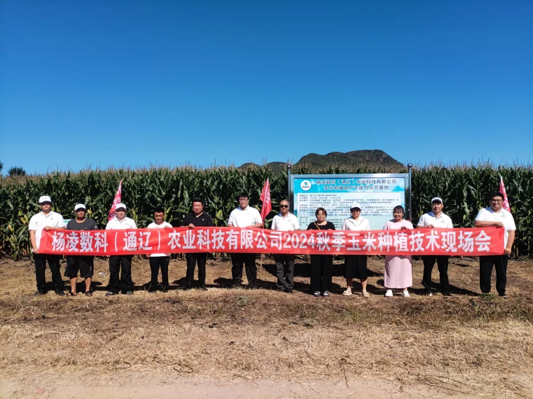 楊凌數(shù)科：舉辦“技術創(chuàng)新發(fā)展產(chǎn)量提升應用”玉米種植技術現(xiàn)場交流會